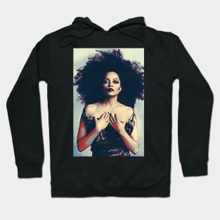 Old poster Diana ross Hoodie